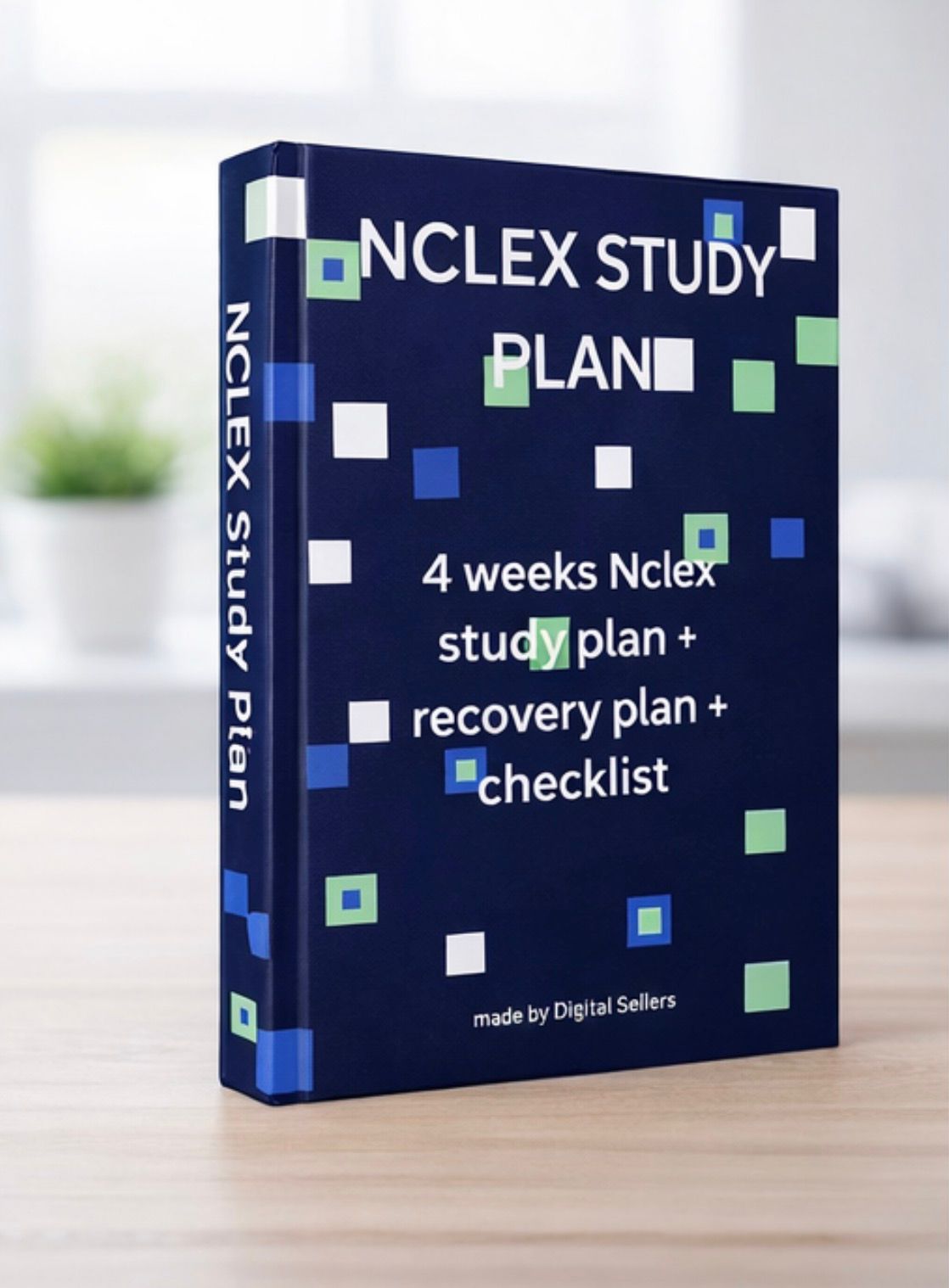 28-Day NCLEX Study plan + Recovery & Printable + Digital